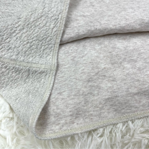 EUC Columbia Winter Dream Reversible Light Gray Beige Cowl Neck Sweater Dress - Picture 10 of 11